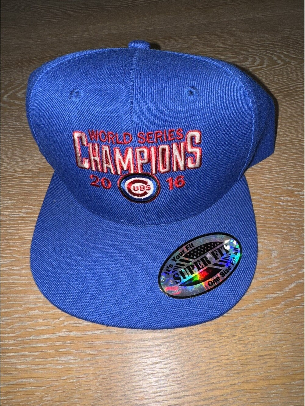 2016 World Series Champions Cubs Hat SnapBack NWOT